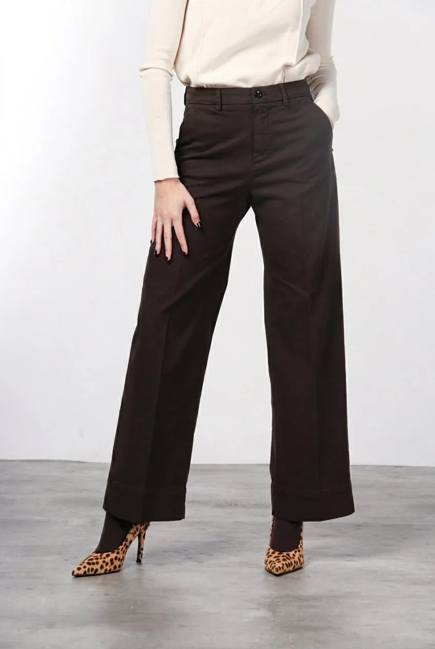 Mason's New York Studio chinos brun straight fit