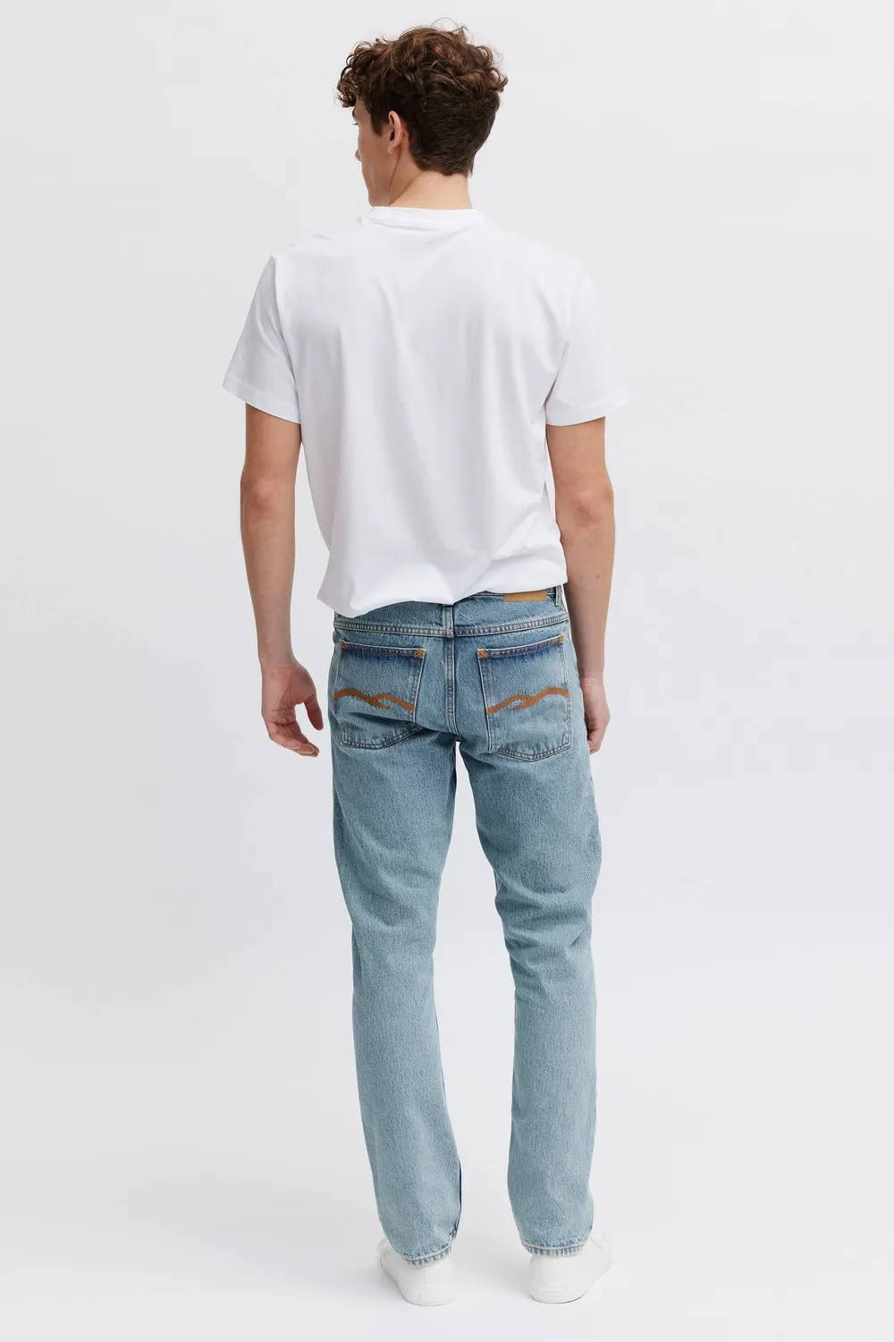 Organsk Element Arctic Classic jeans lyseblå straight