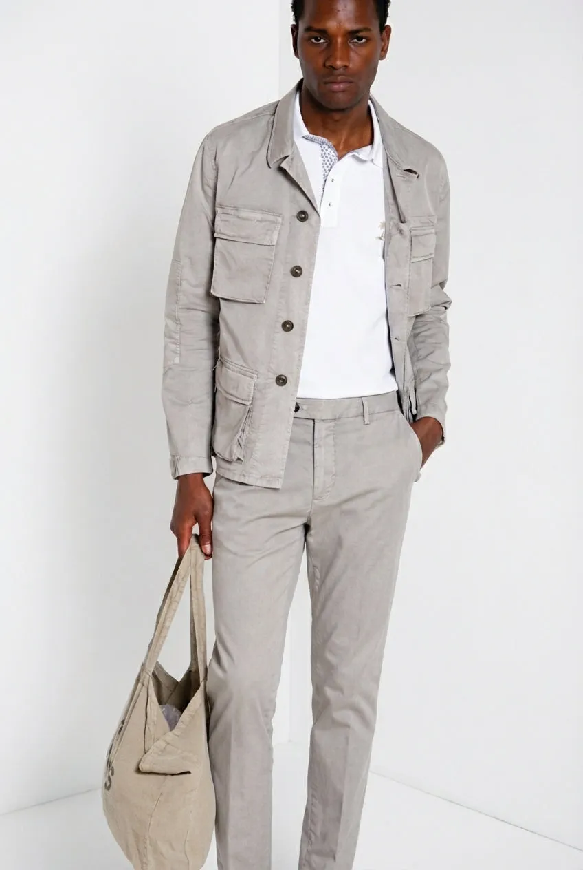 Mason's Osaka 1 Pince chinobukser basalt stretch