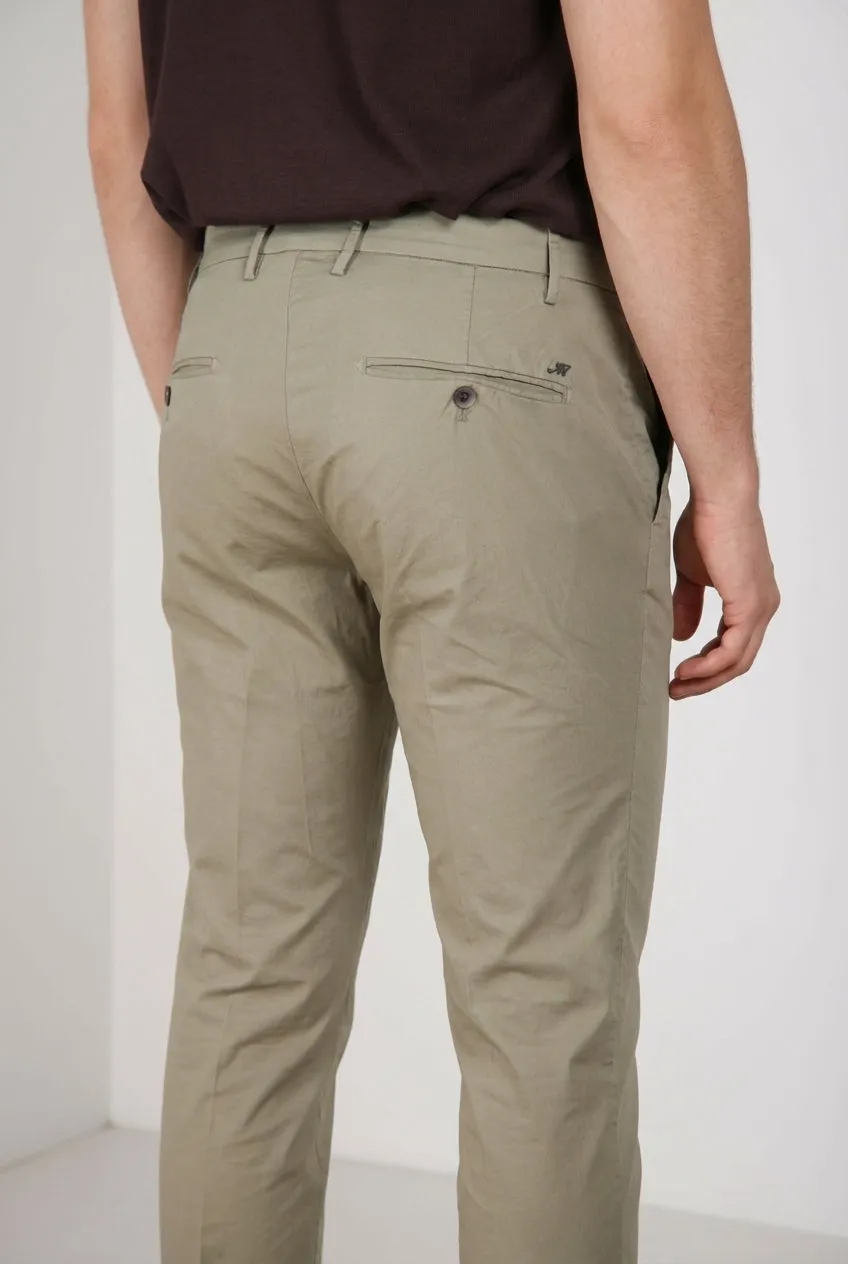 Mason's Milano chinobukser salvie extra slim – stretch