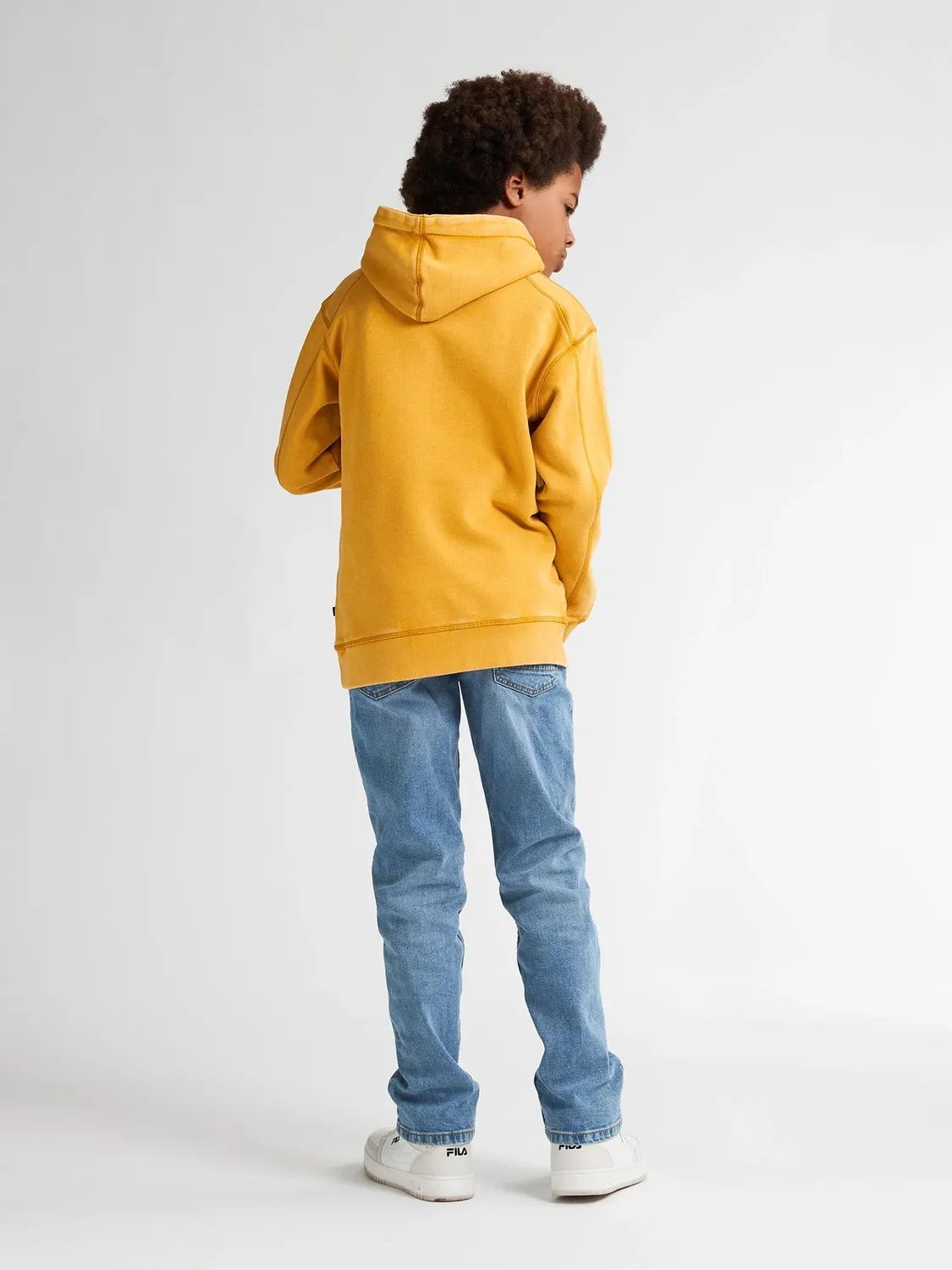 Petrol Industries Klamath hoodie drenge bomuld sunflower