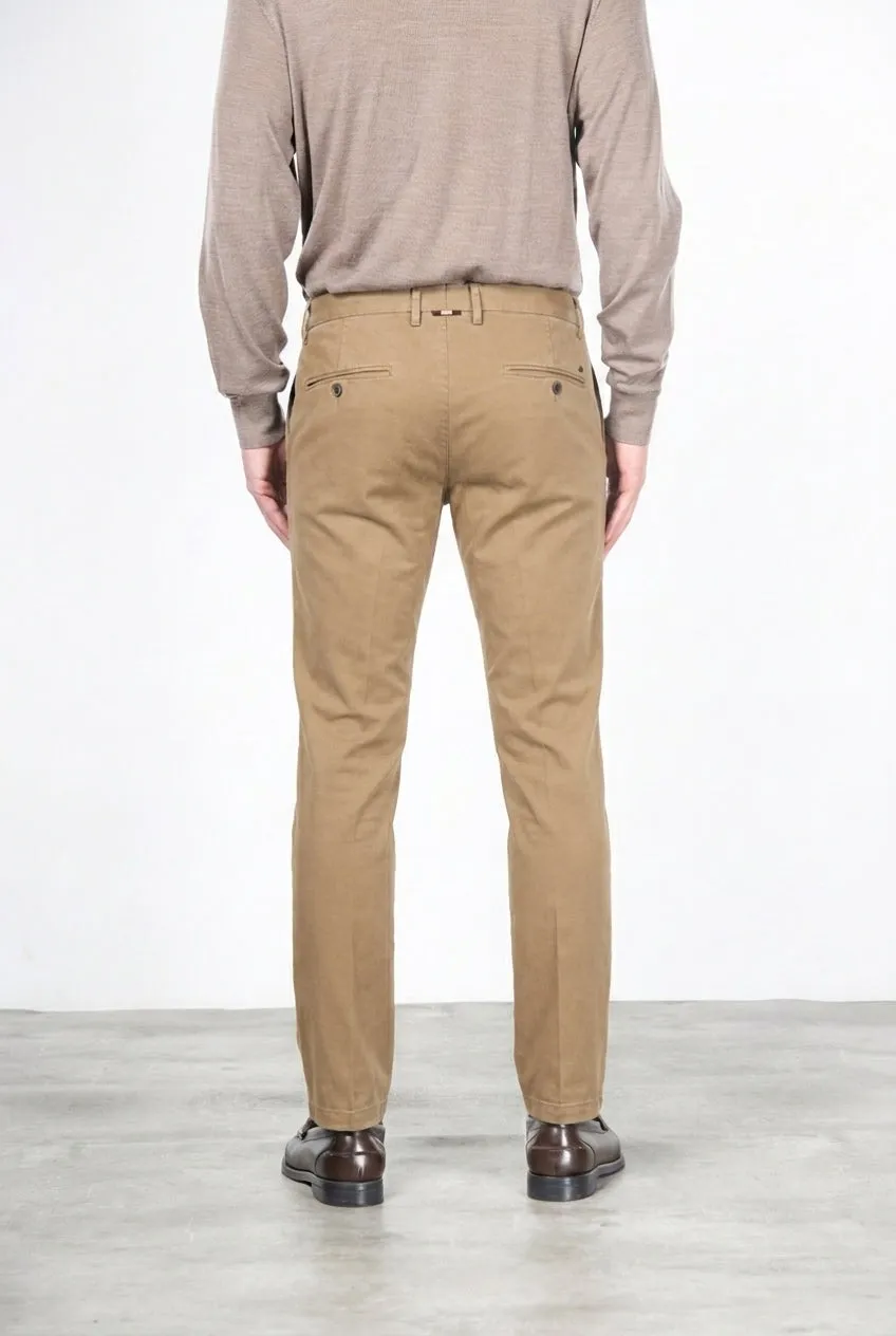 Mason's New York chino bukser mørkebeige regular fit