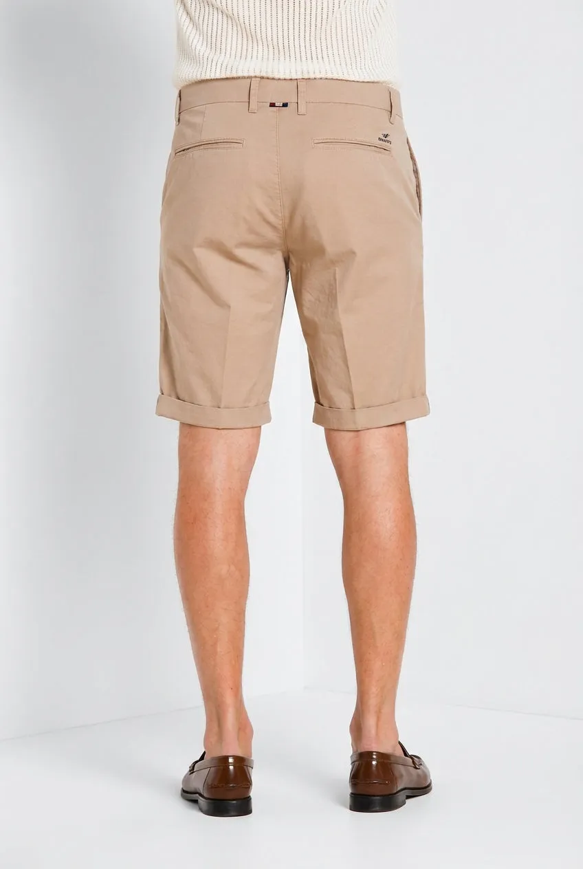 Mason's London chino-bermuda beige stretch regular