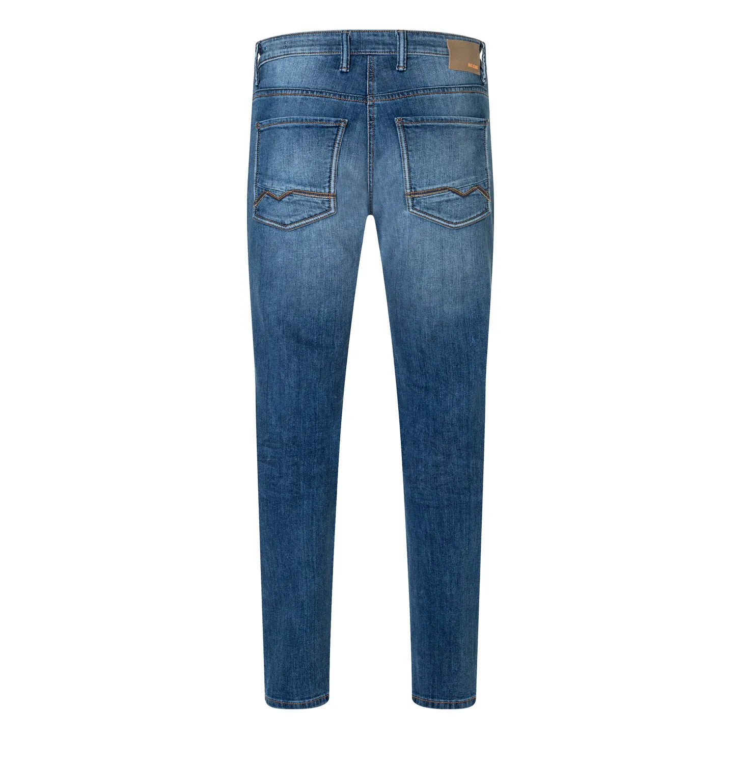 MAC Arne Pipe 0524 jeans mellemblå hemp denim