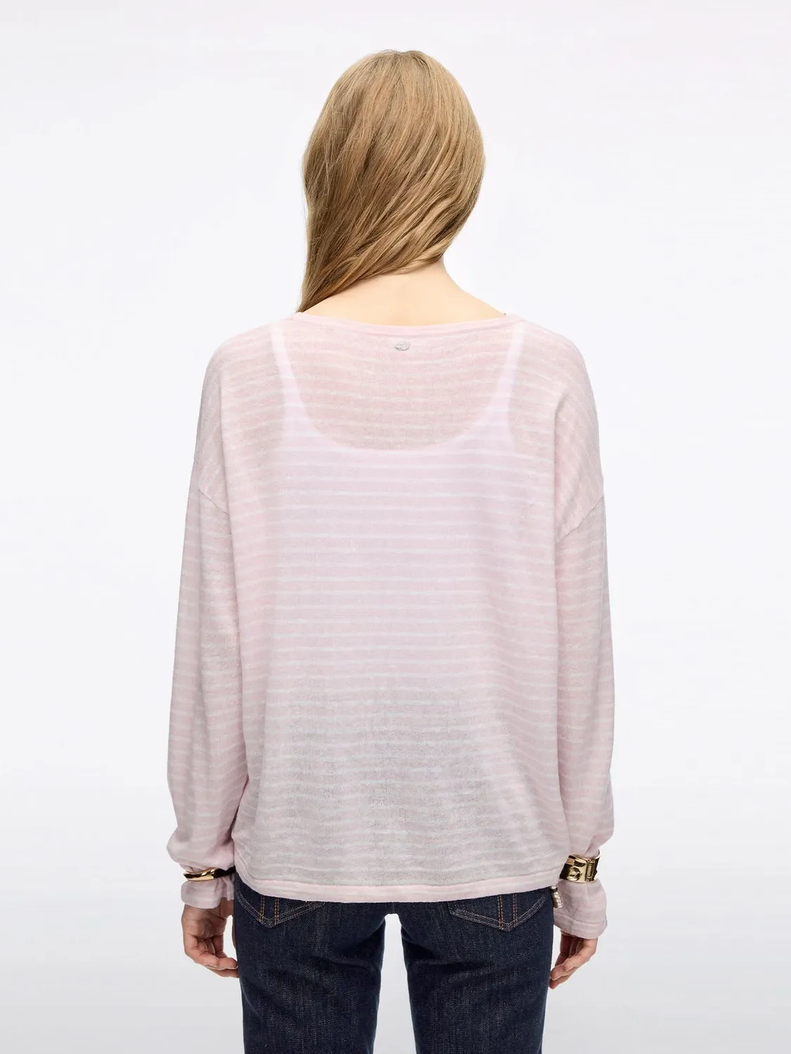 Miss Sixty Kiss Me Logo Strik hvid løs