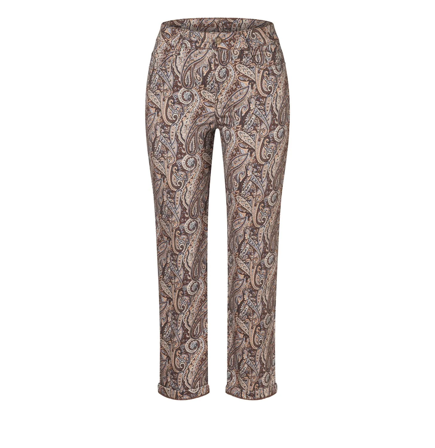 MAC Dream 5403-70-0355 cropped jeans gul stretch