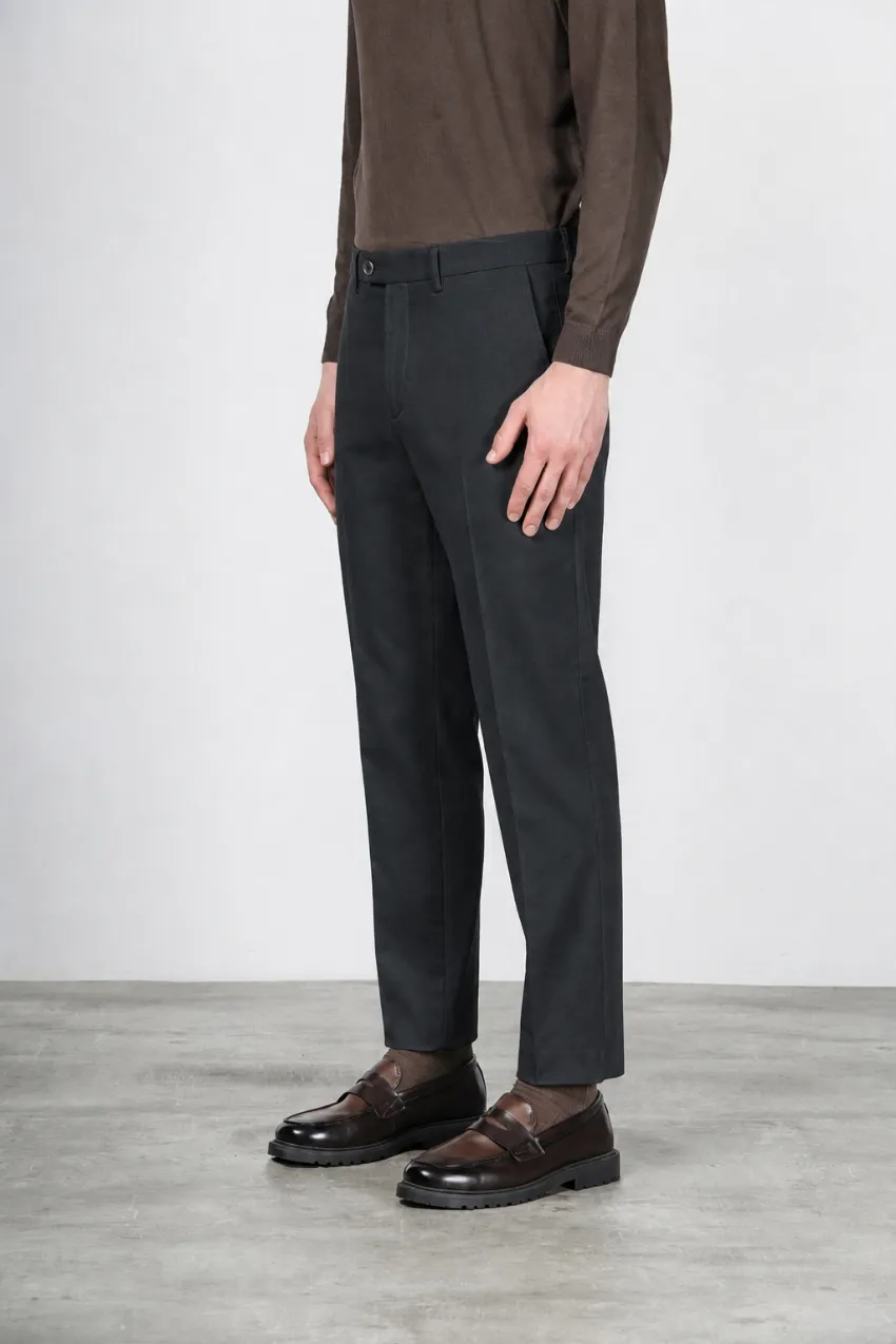 Mason's Paris chino antracit carrot fit stretch