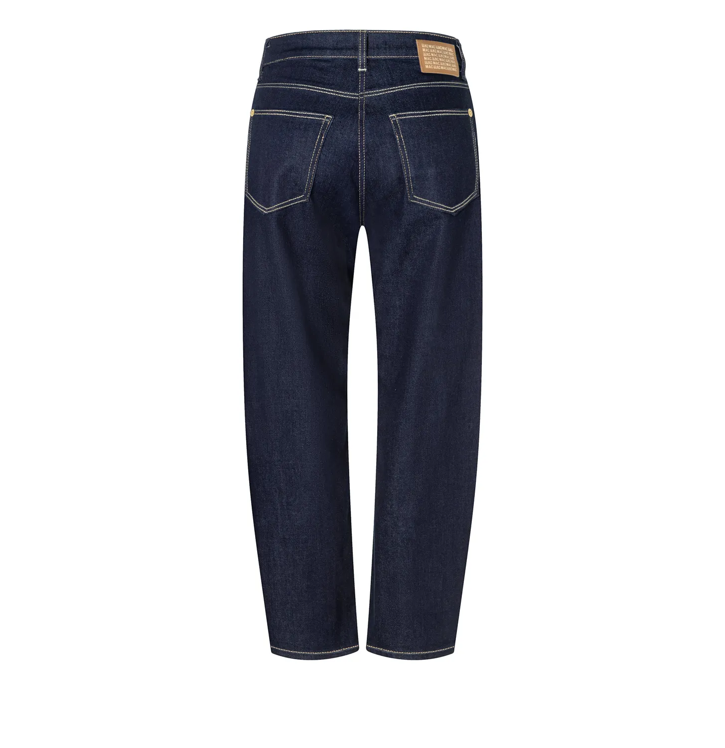 MAC Danni jeans mørkeblå barrel modal