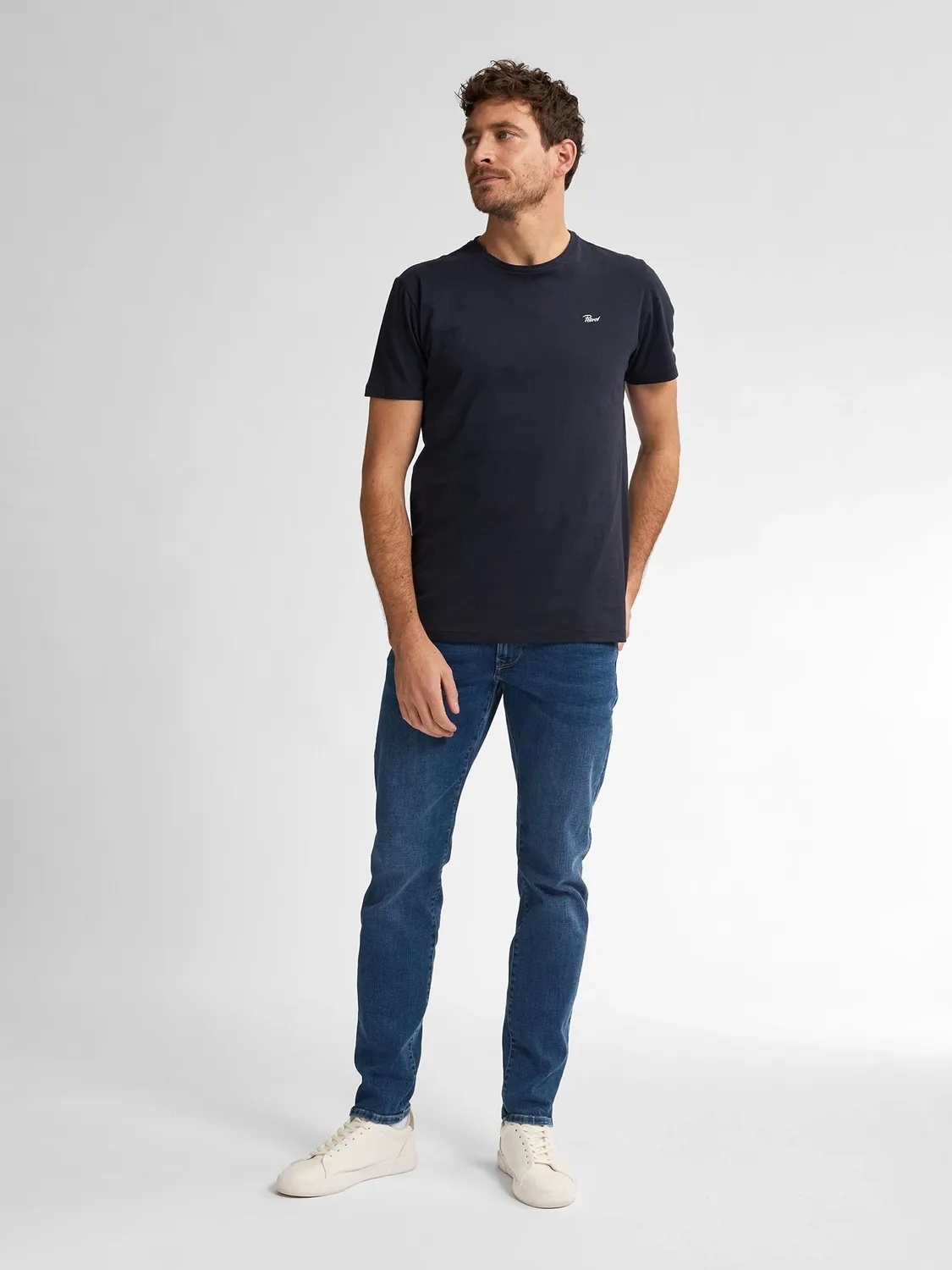 Petrol Industries Seaham Classic Slim Fit jeans medium blue stretch
