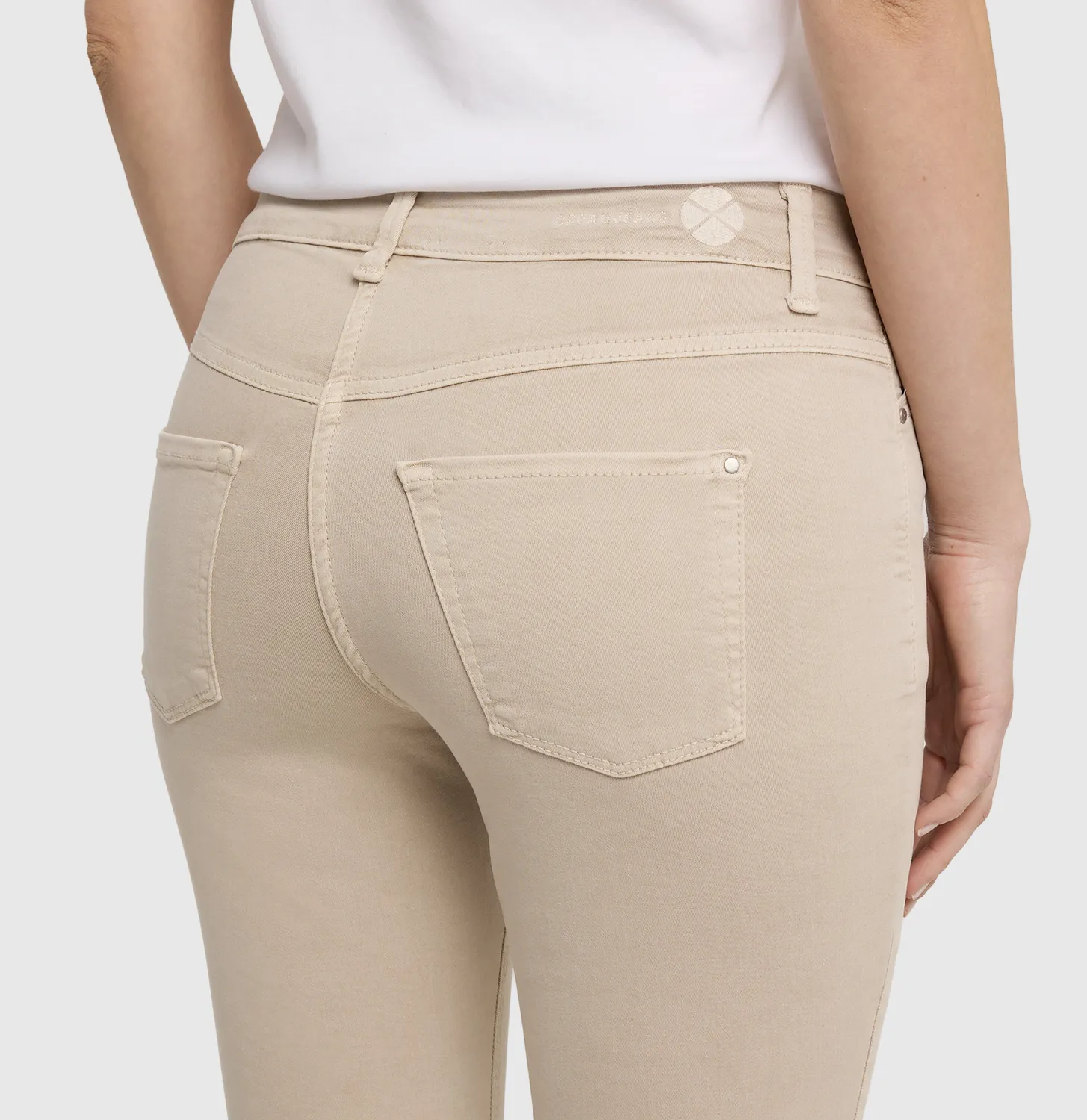 MAC Dream Chic 5471-00-0355L jeans beige slim fit
