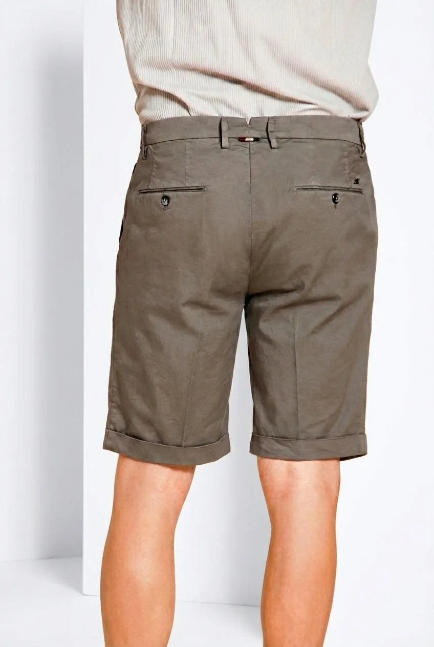 Mason's New York 2 Pinces chino shorts mørkegrå regular
