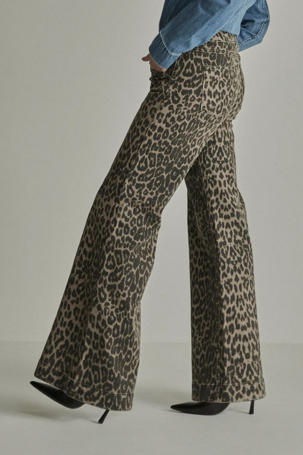 Para Mi Autumn Prints Sharon bukser animal flare