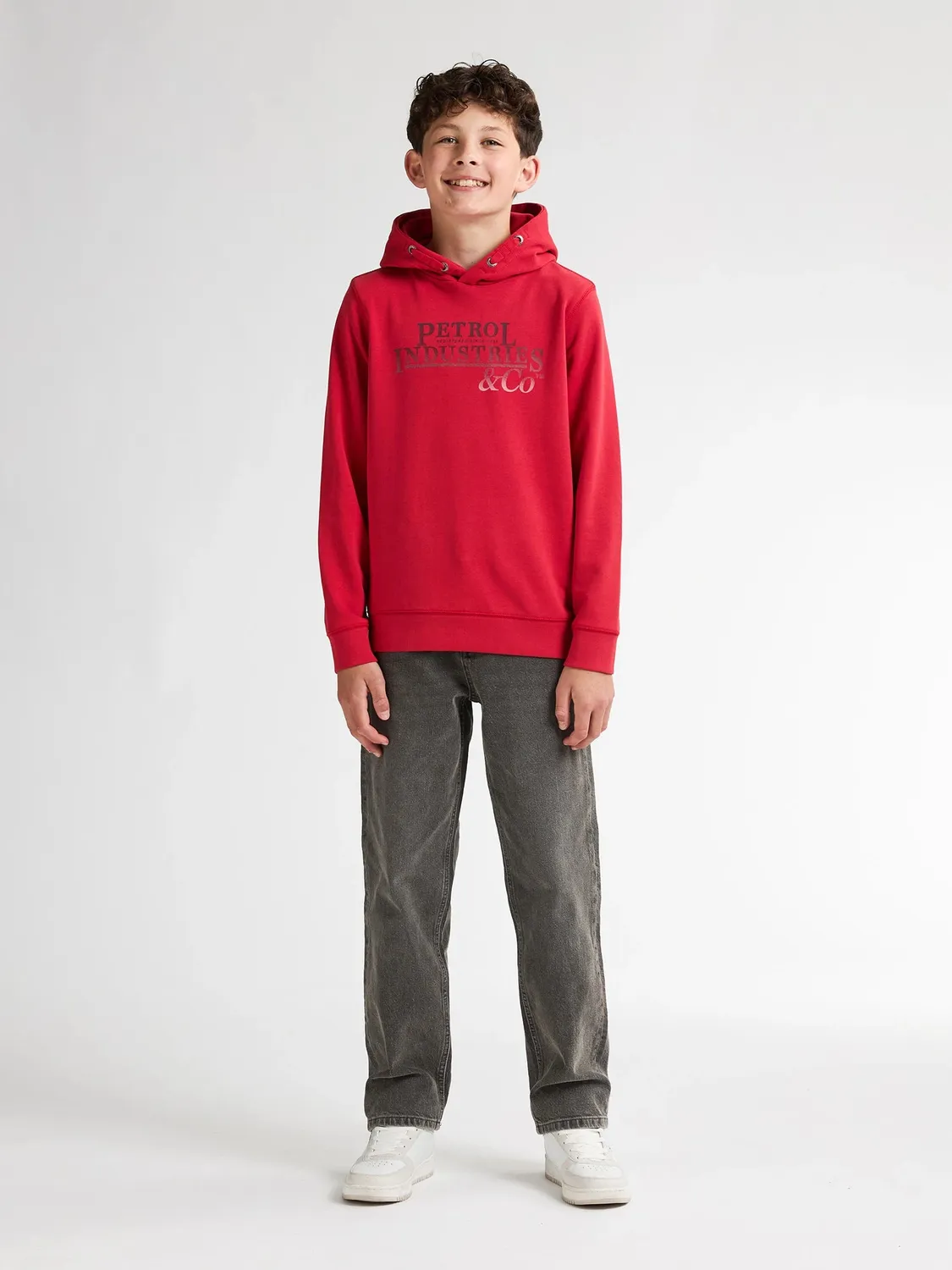 Petrol Industries Artwork Wenatchee hoodie Bullseye Red børn