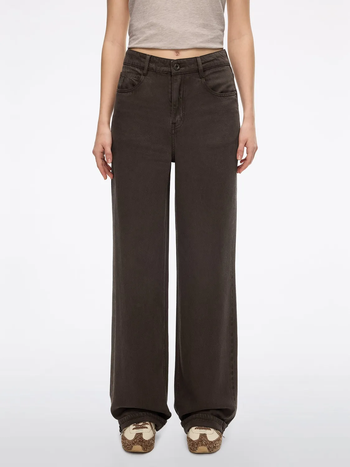 Miss Sixty 6M3JJ2521 straight jeans khaki mid-rise
