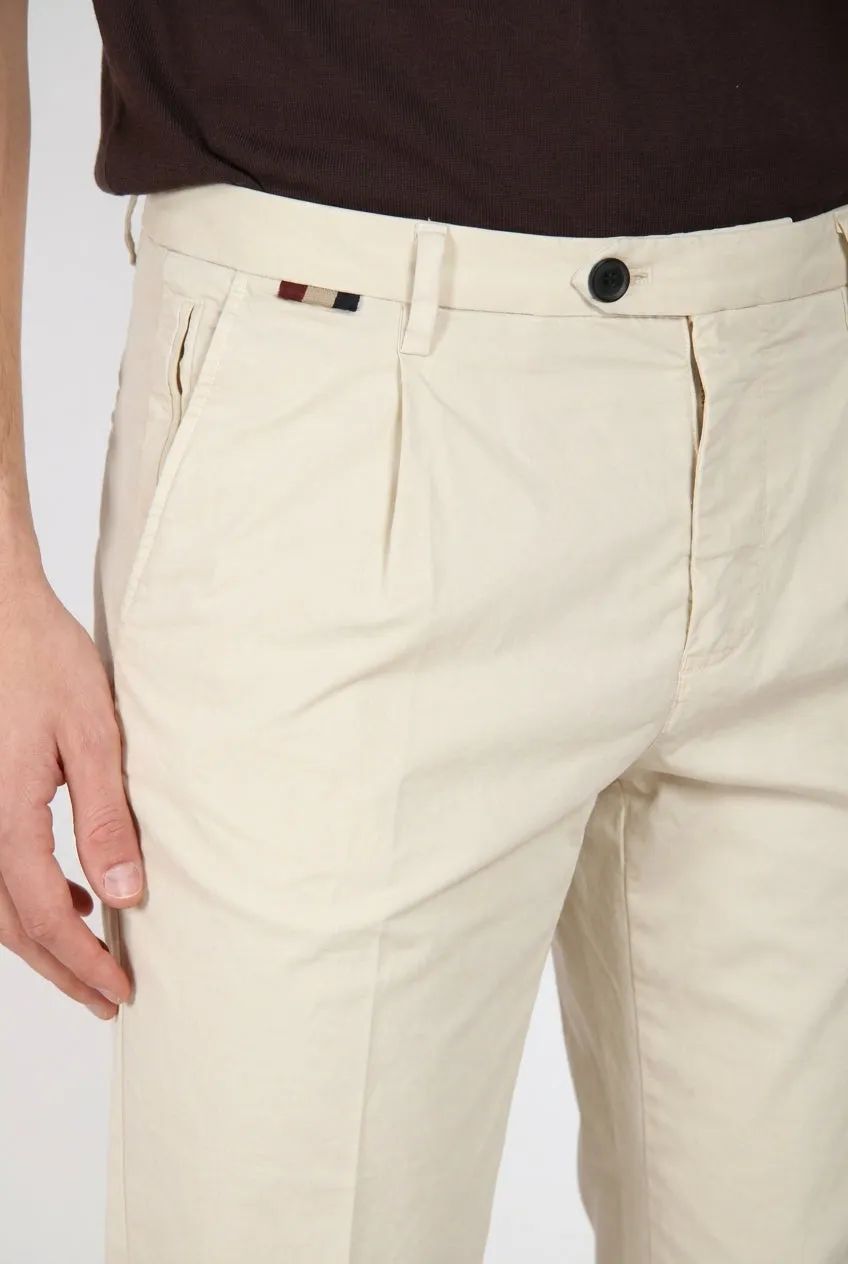 Mason's Osaka 1 Pince chinos muslingefarvet stretch carrot