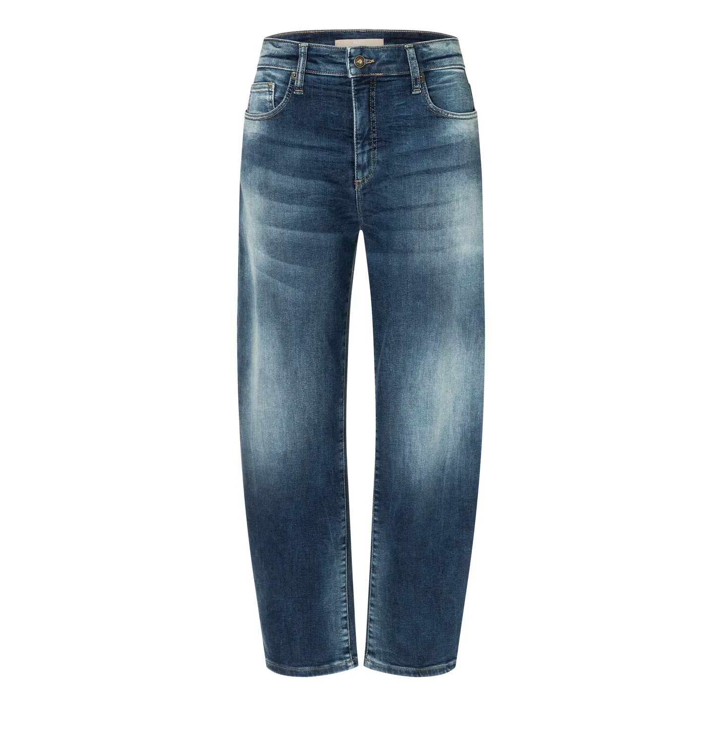 MAC Danni 3110-90-0389L jeans mørkeblå barrel fit
