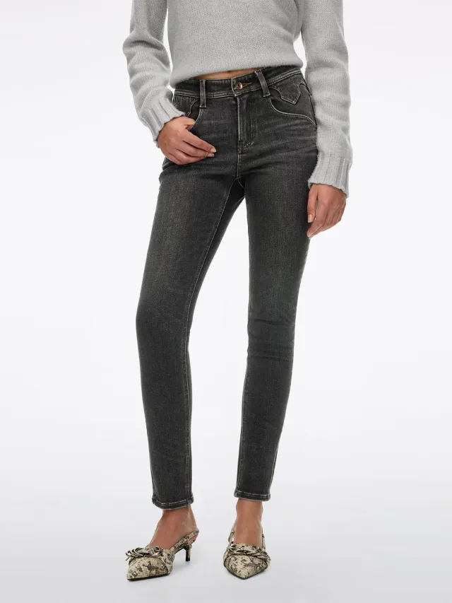 Miss Sixty Bella skinny jeans black fog varm