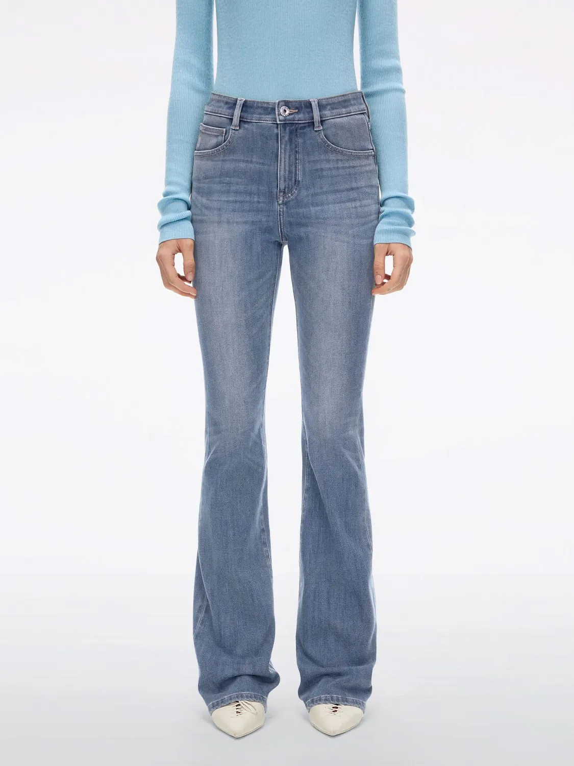 Miss Sixty 6M3JJ2401 flare jeans høj talje med stretch