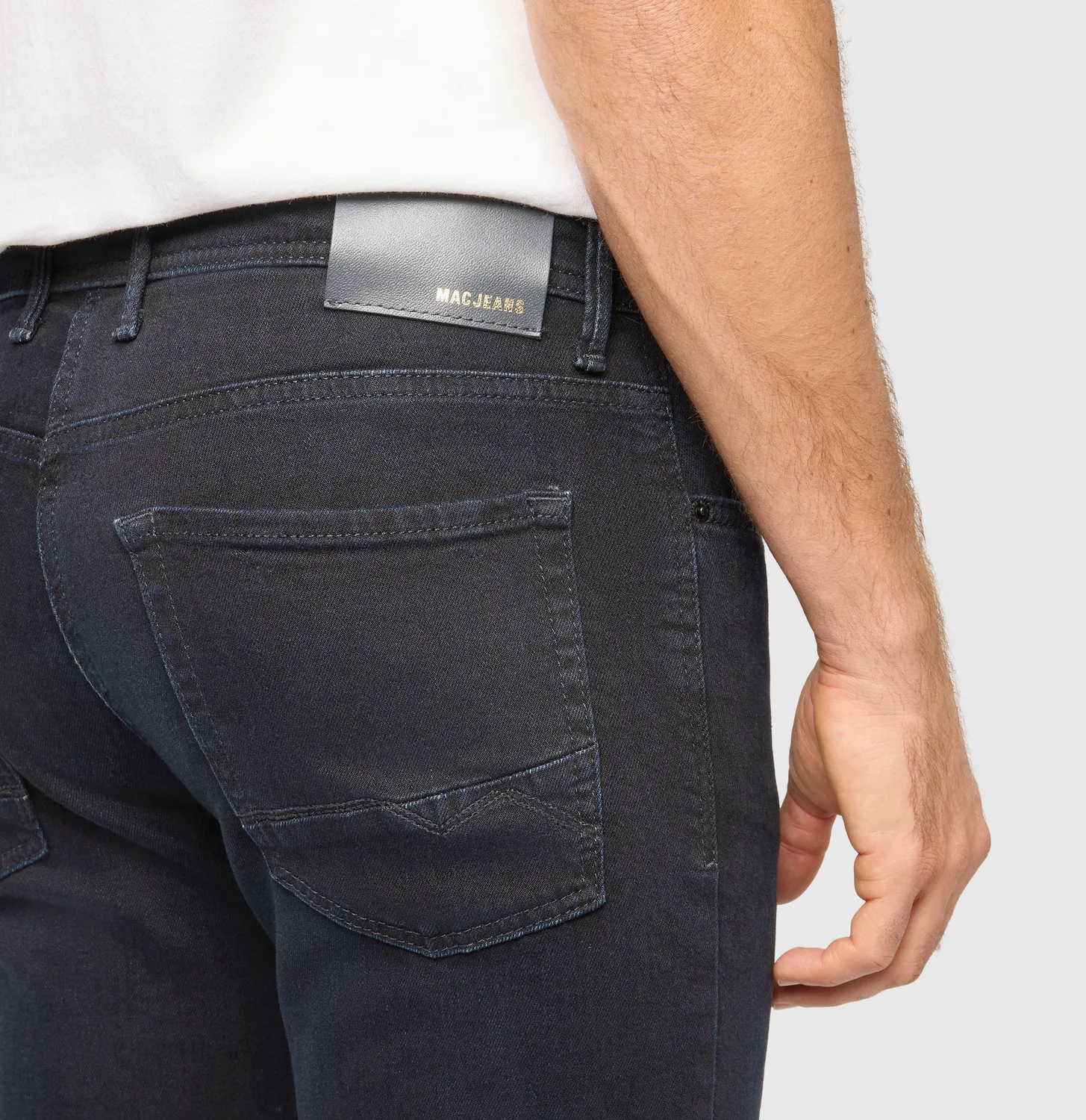 MAC Arne 0504-00-1975 jeans mørkeblå modern