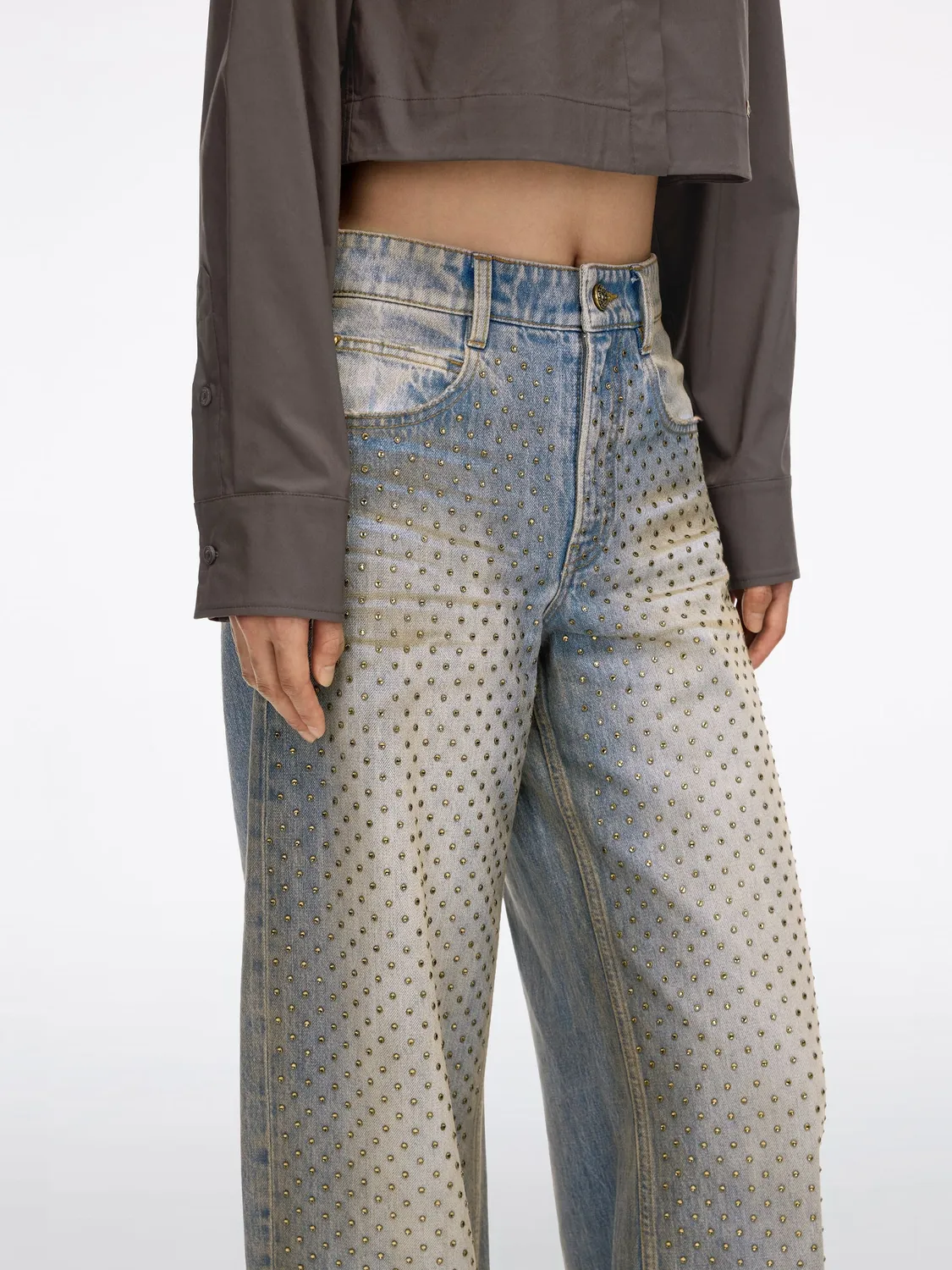 Miss Sixty Atelier 6M3JJ11600W07 jeans retro blue med rhinsten