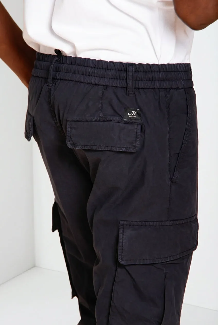 Mason's Chile Jogger cargobukser mørkeblå extra slim