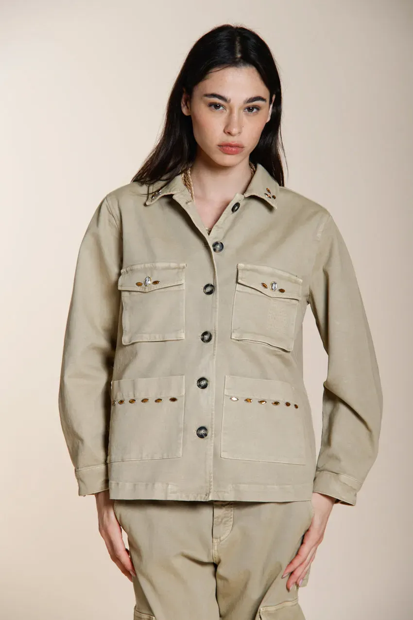 Mason's Santa Cruz jakke beige stretch bull dame