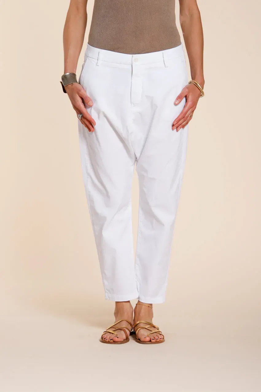Mason's Malibu Jogger chinos hvid carrot fit