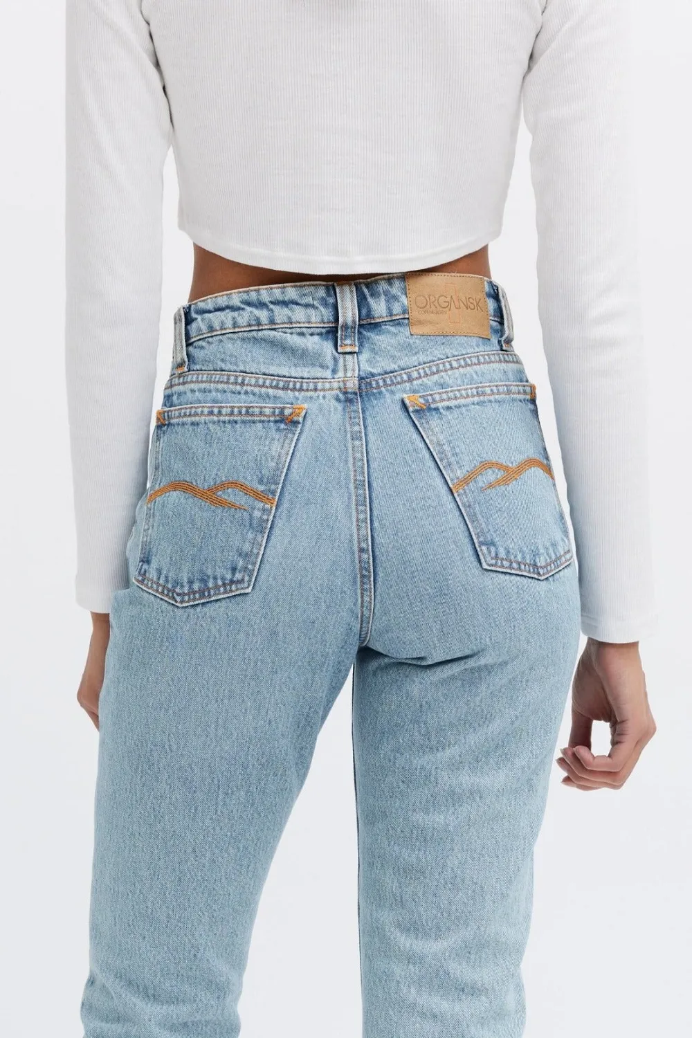 Organsk Oxygen Clean Revolution jeans lys tapered
