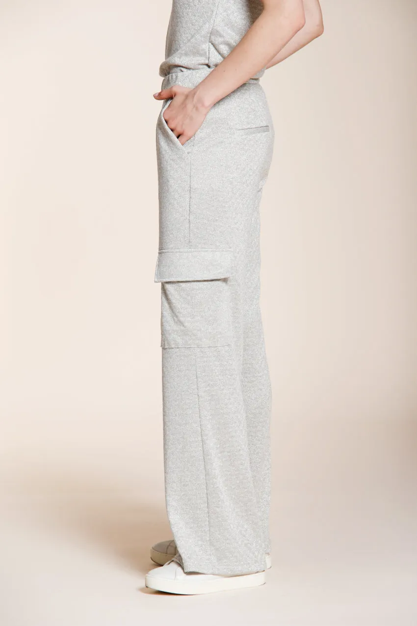 Mason's Easy Straight cargo joggerbukser sølv straight fit