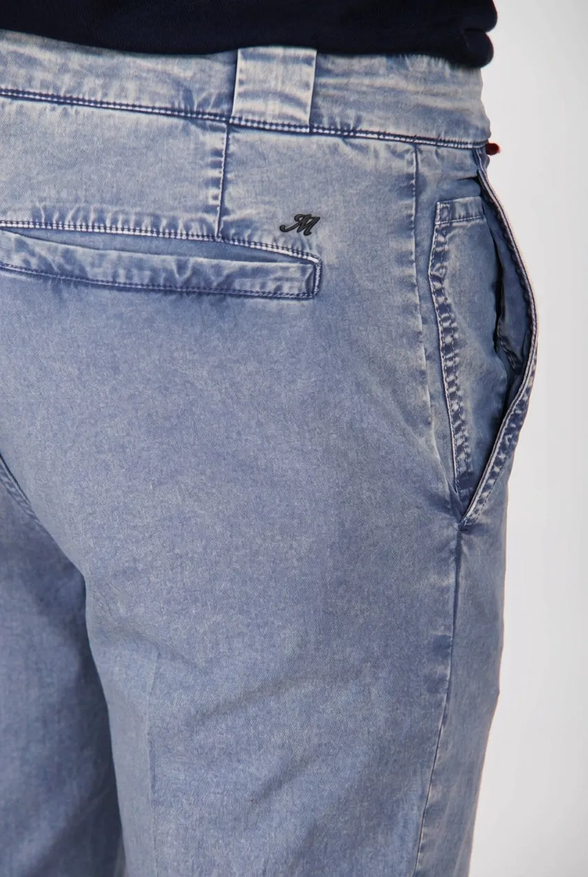 Mason's Madison M74 chinos indigo carrot fit