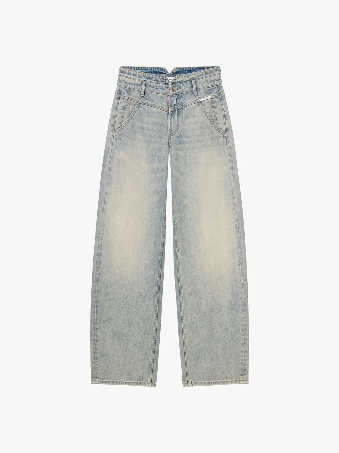 Miss Sixty Alice barrel jeans vintage lyseblå løs