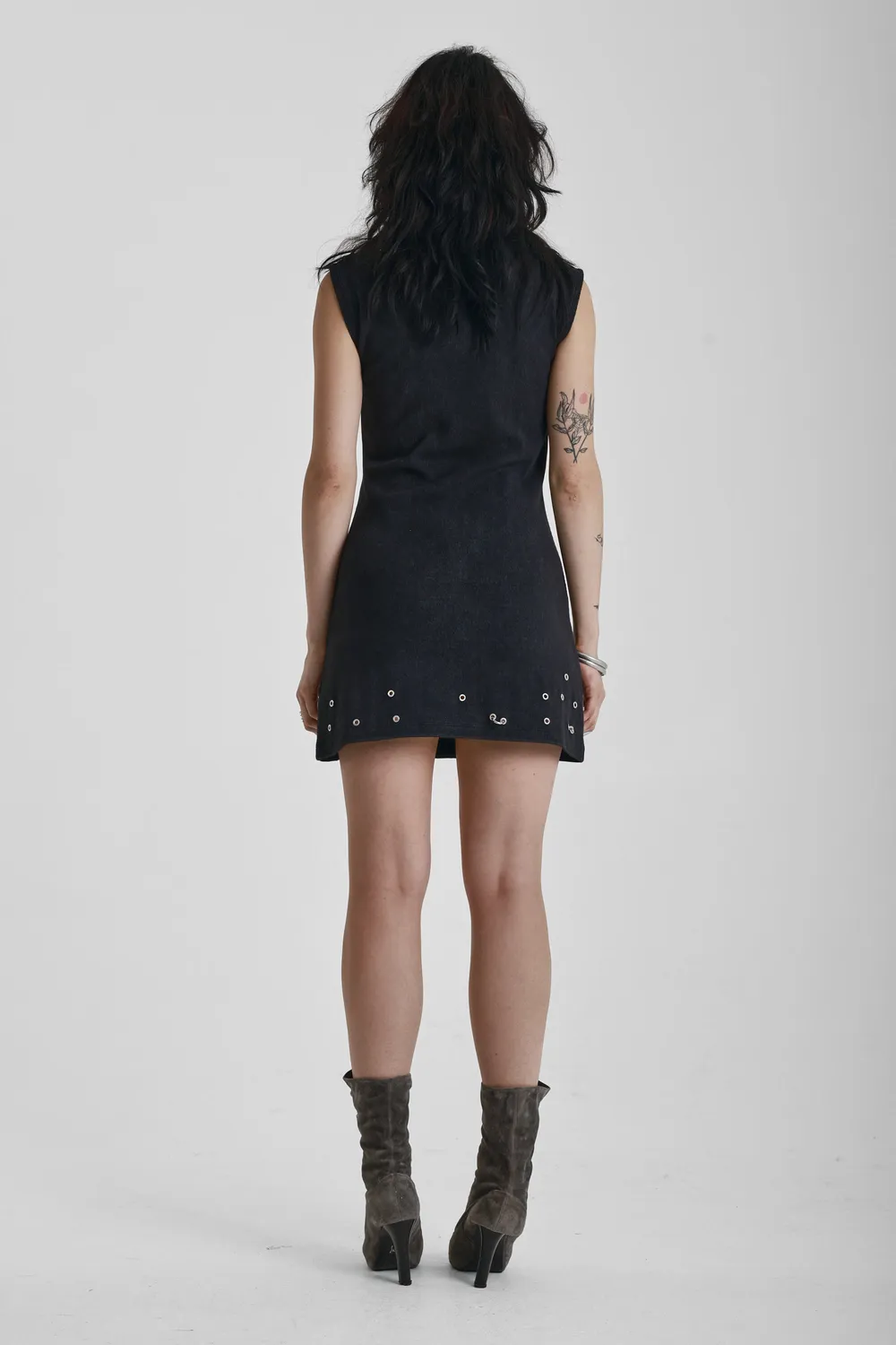 The Ragged Priest Jewel Black minikjole str. 10 sort