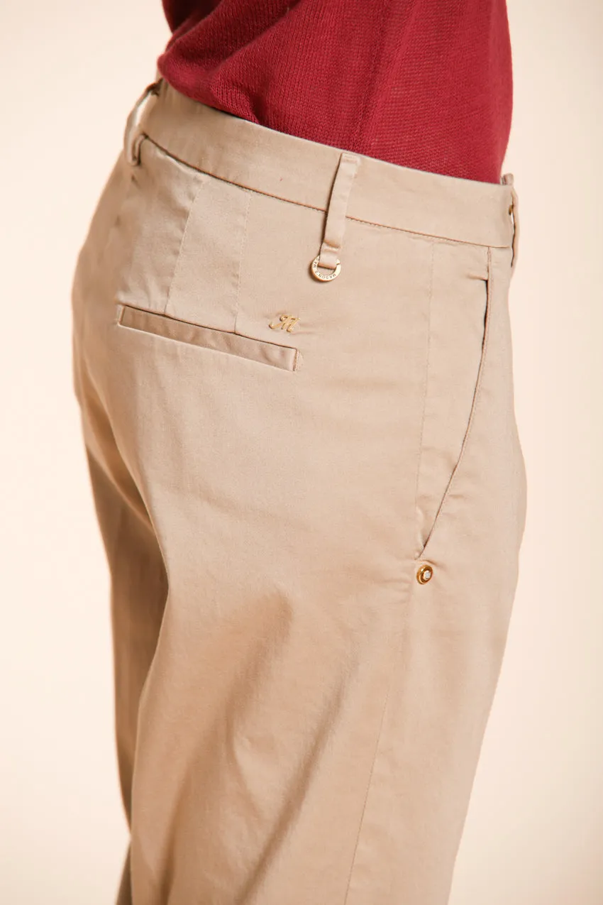 Mason's New York Carrot chinobukser dame beige satin