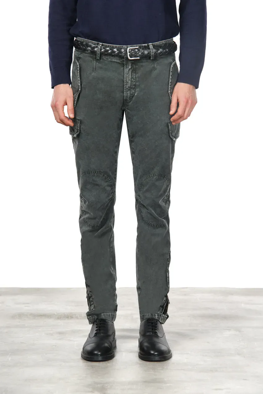Mason's Bolivia cargobukser mørk oliven regular fit