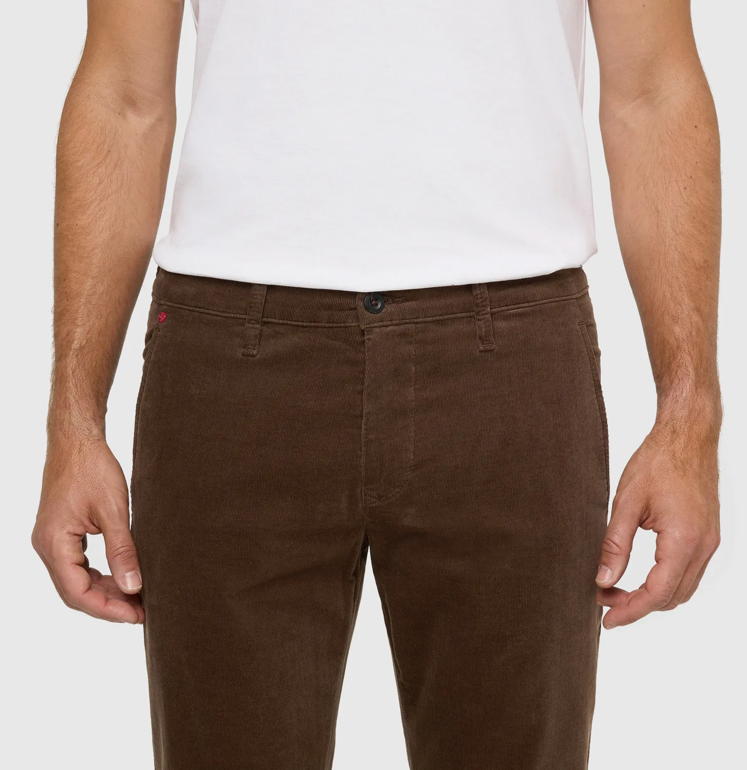 MAC Driver Pants 6351-00-0624L cordbukser brun regular fit