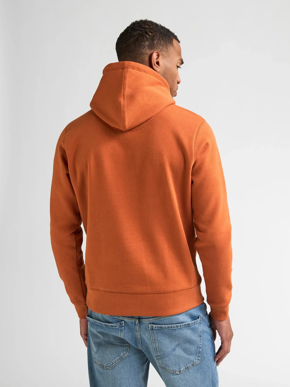 Petrol Industries Cedarwood hoodie print kængurulomme