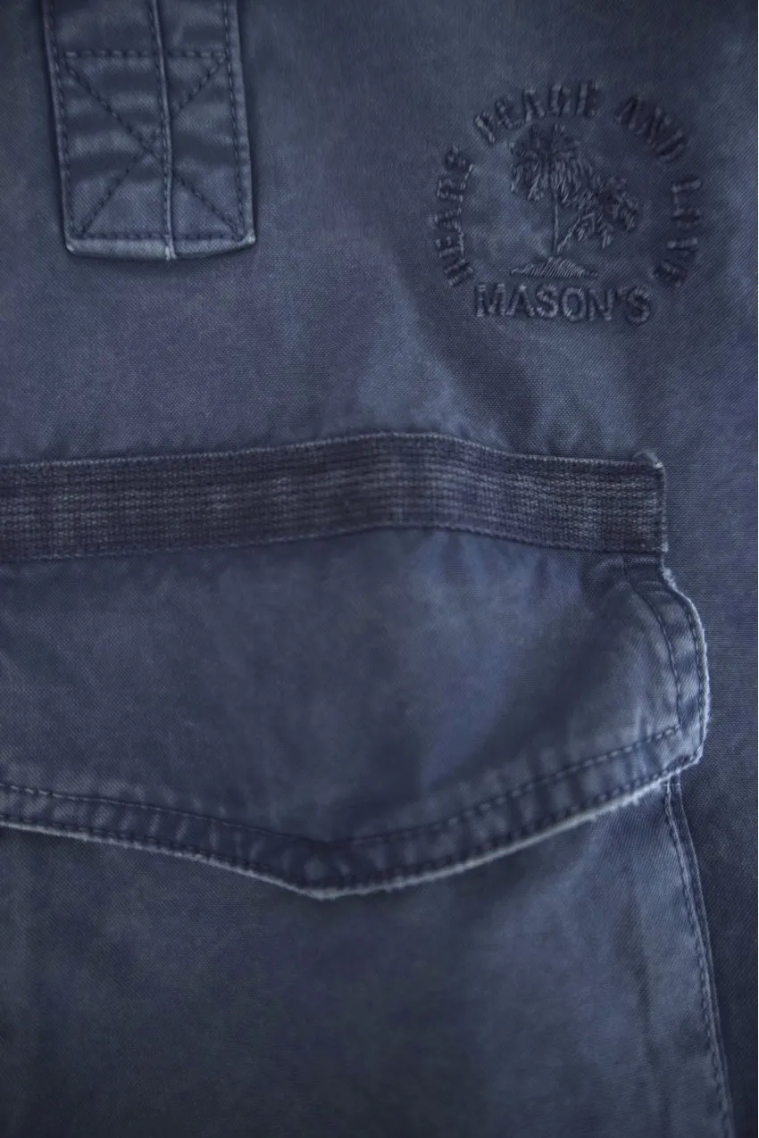 Mason's M74 Bag taske indigo canvas unisex