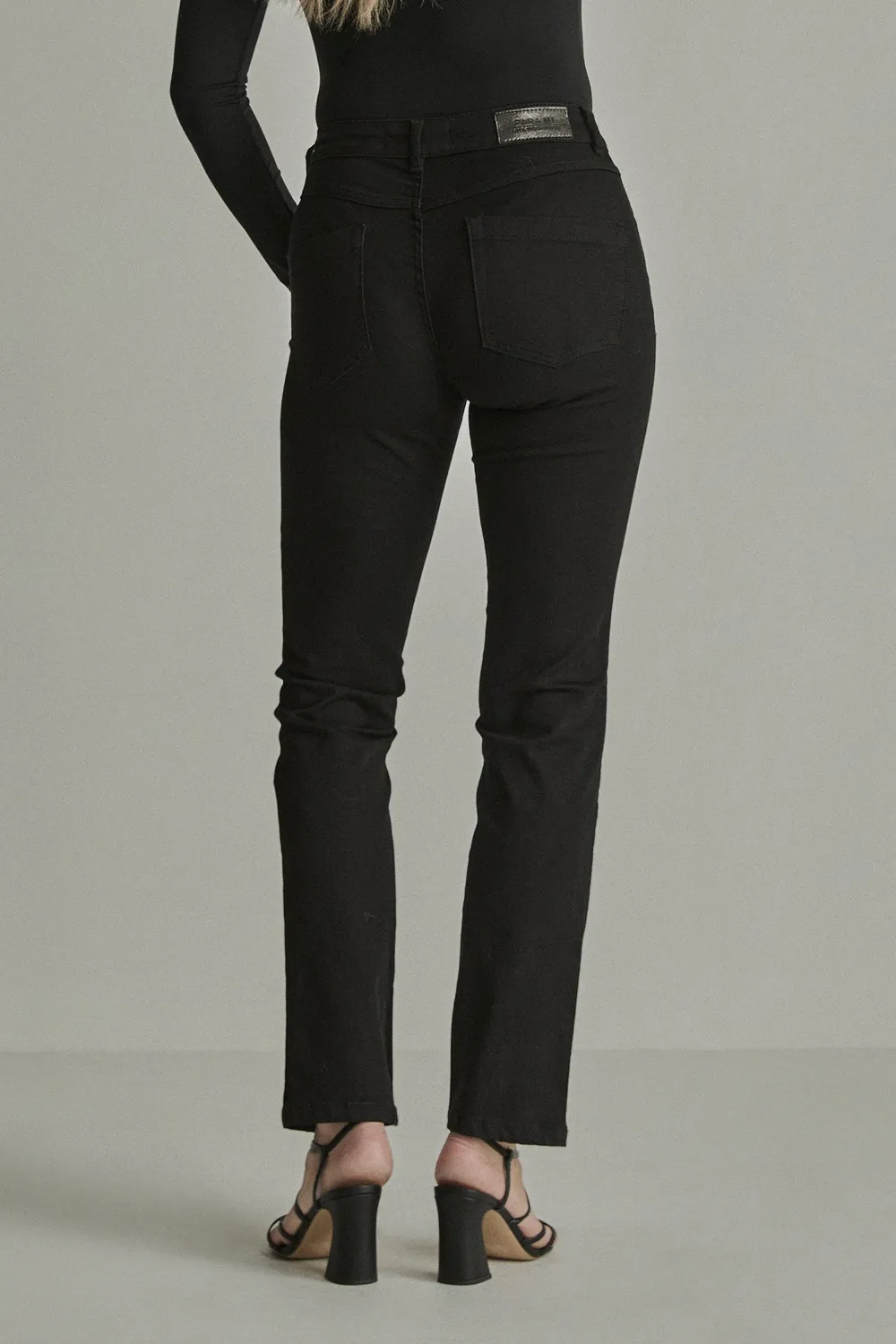 Para Mi Angie bukser Black powerstretch slim