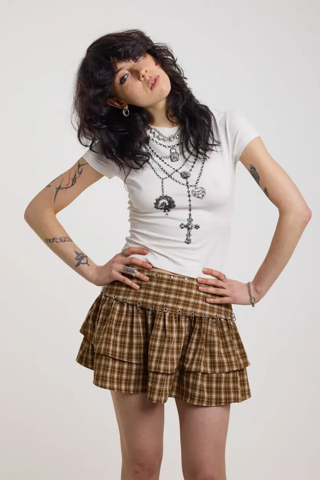 The Ragged Priest Pendant Baby T-shirt hvid grafisk