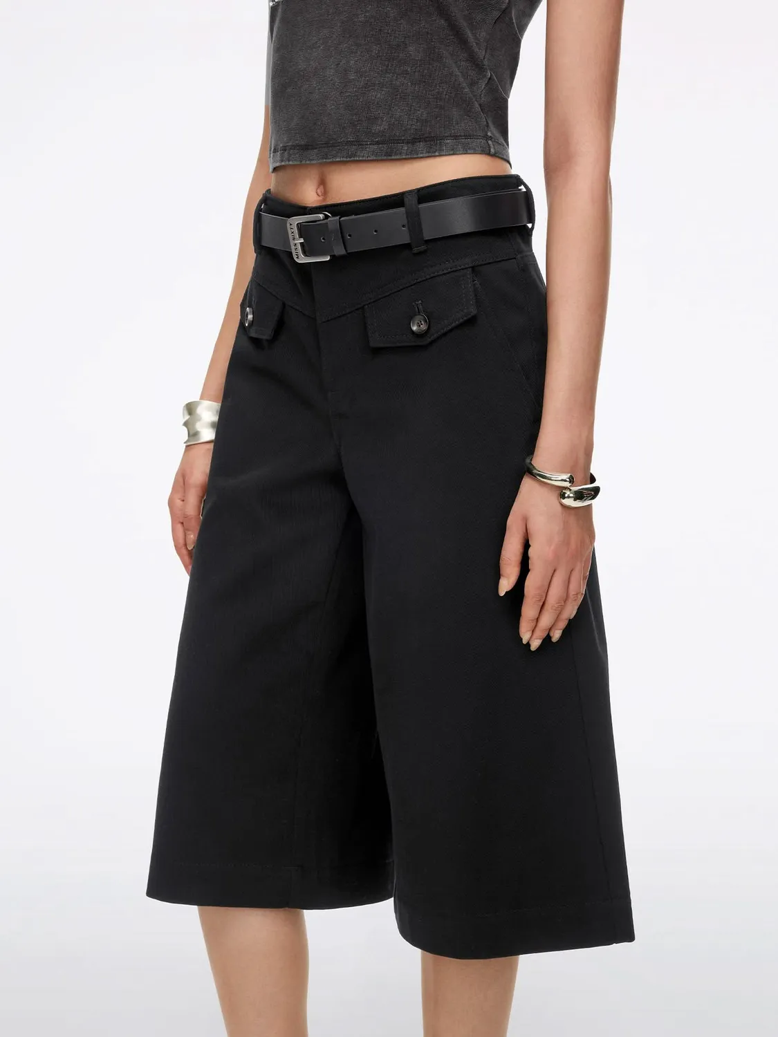 Miss Sixty 6M2PJ02000 bermudashorts sort bælte