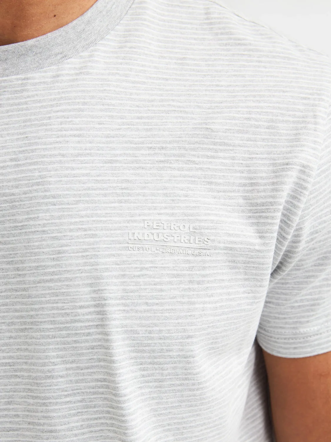 Petrol Industries Hierro T-shirt stribet normal pasform