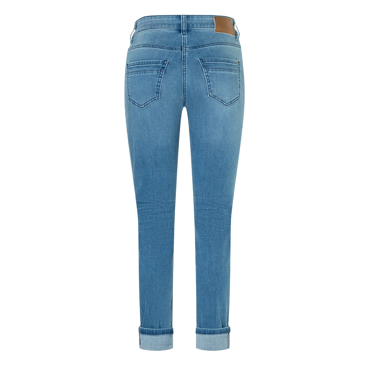 MAC Rich Slim 5904-90-0389L jeans mellemblå modal