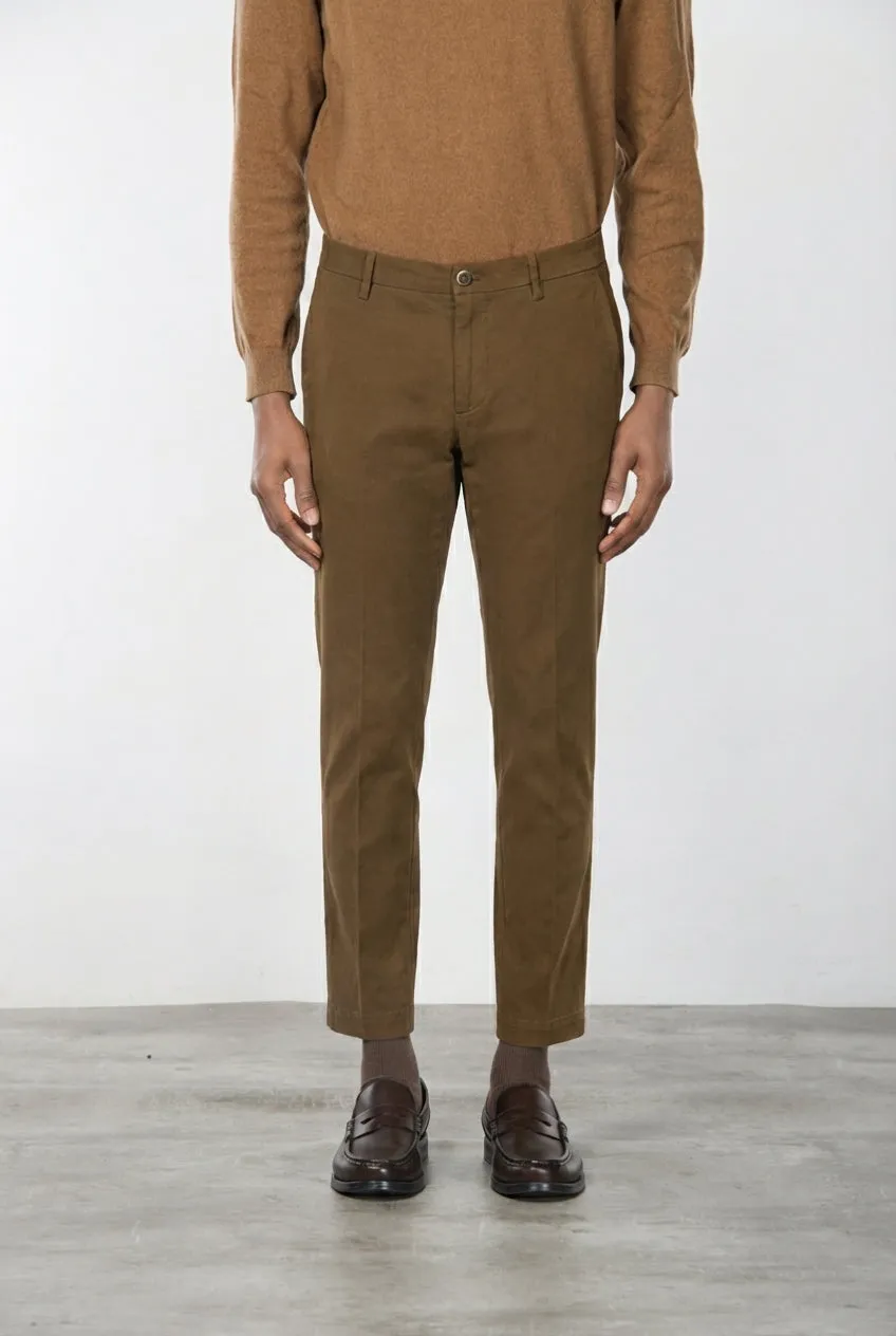 Mason's Milano chino valnød extra slim stretch