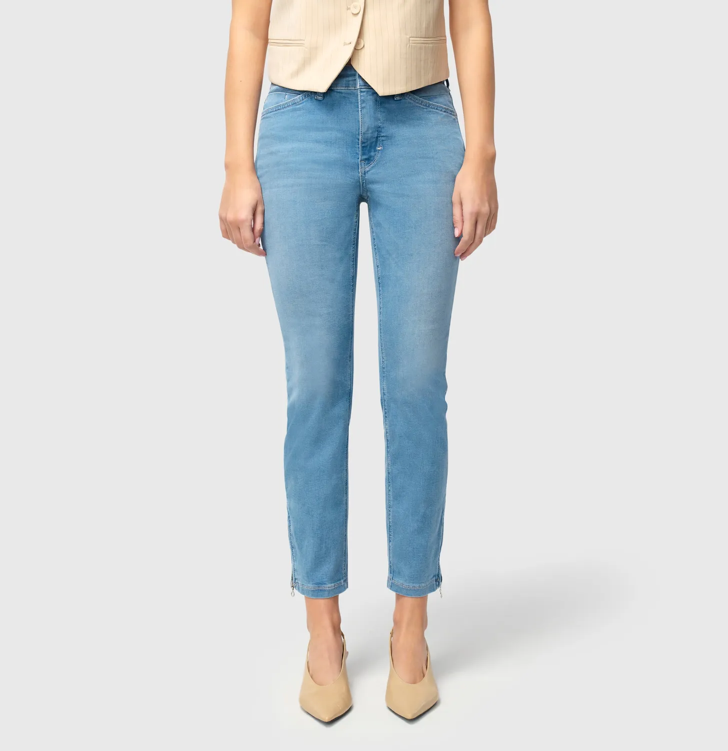 MAC Dream Chic 5471 jeans mellemblå slim fit