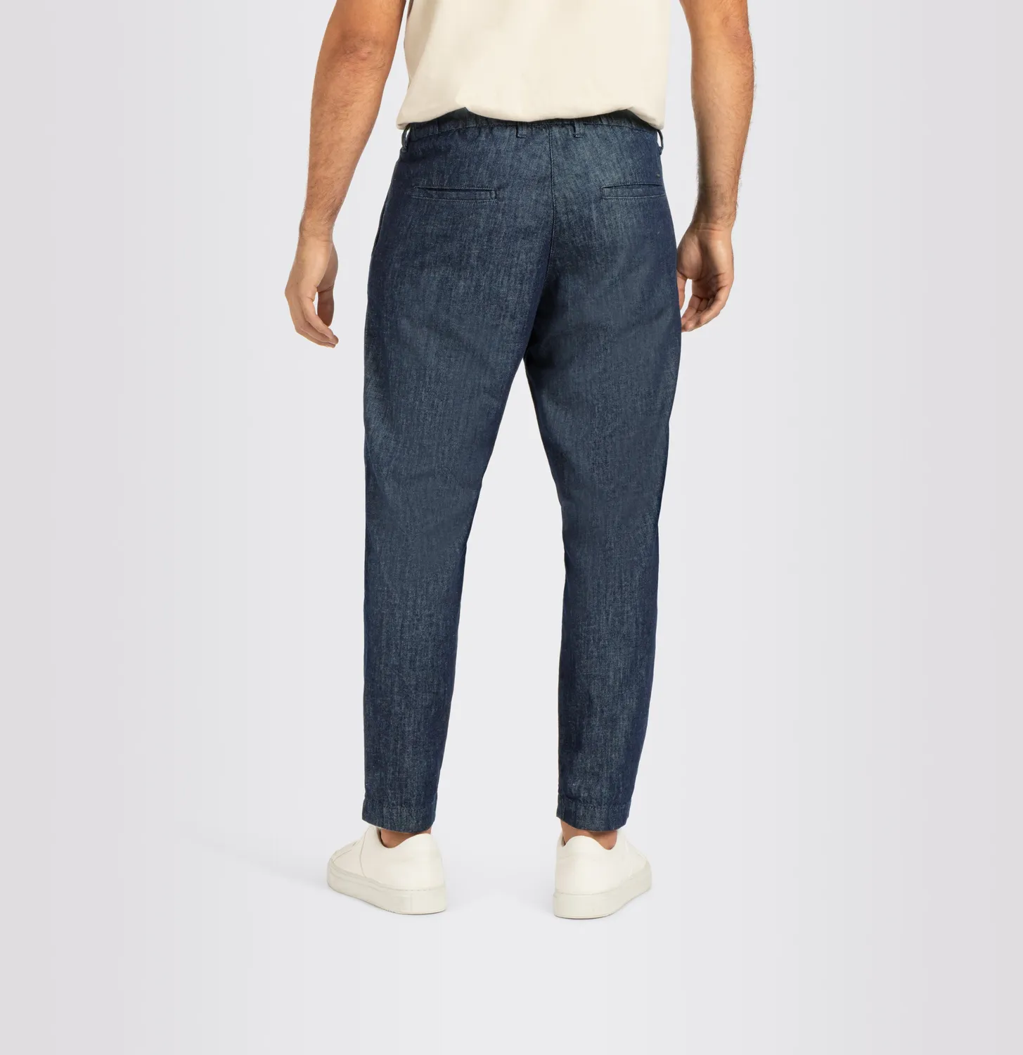 MAC Dean tapered jeans mørkeblå stretch