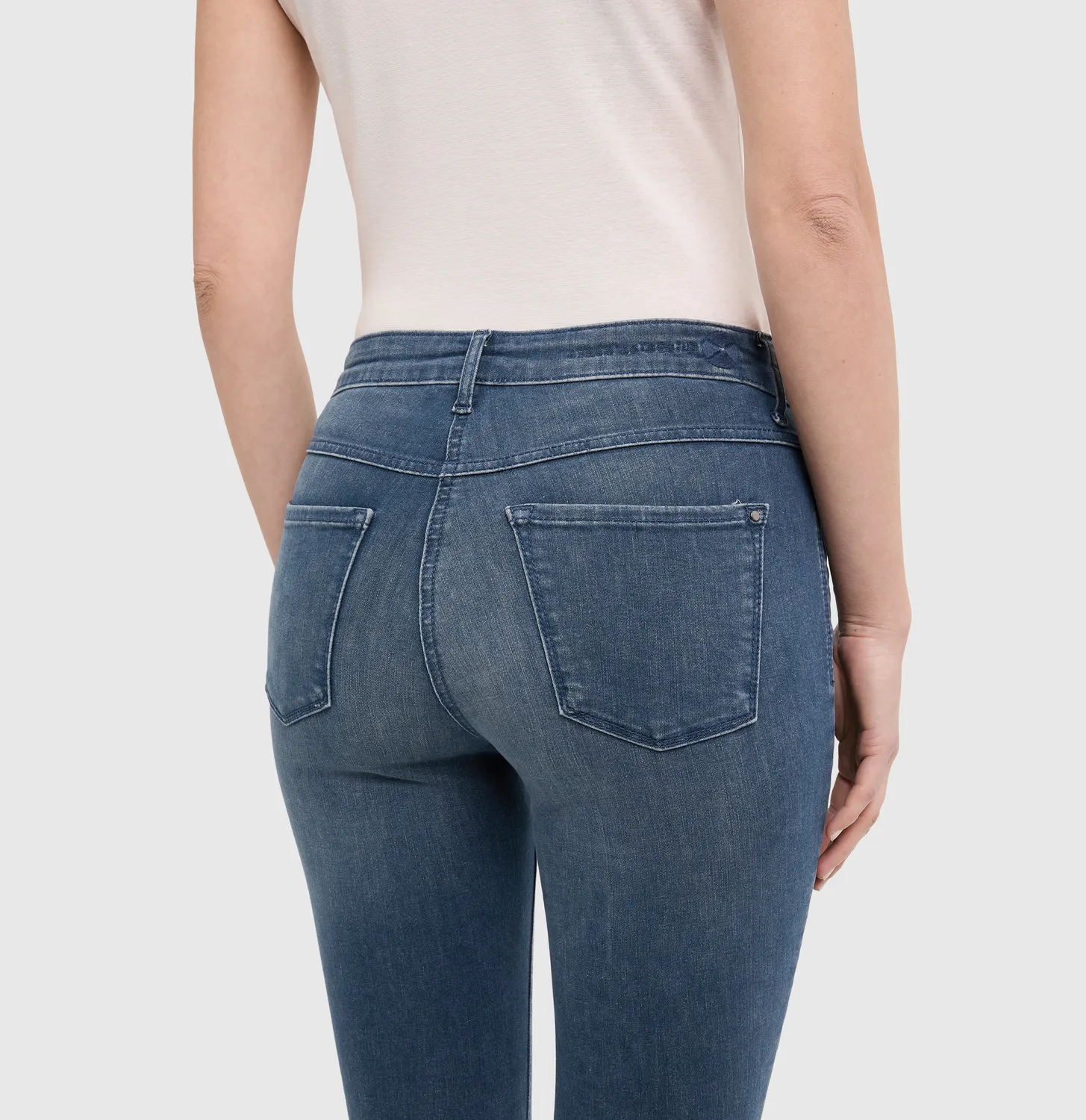 MAC Dream Skinny 5457-90-0357 jeans blå skinny fit