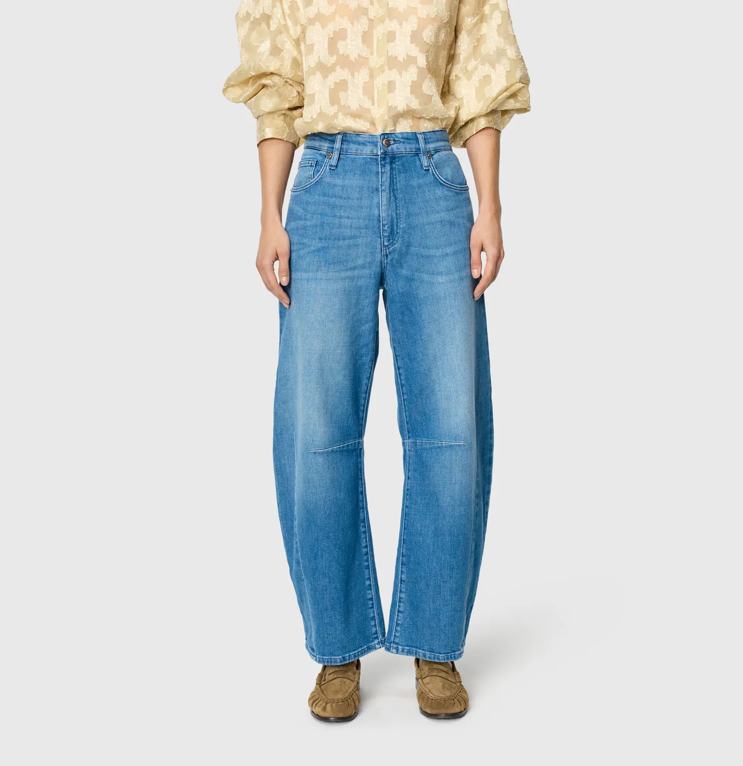 MAC Jeans Dakota Barrel jeans blå vintage