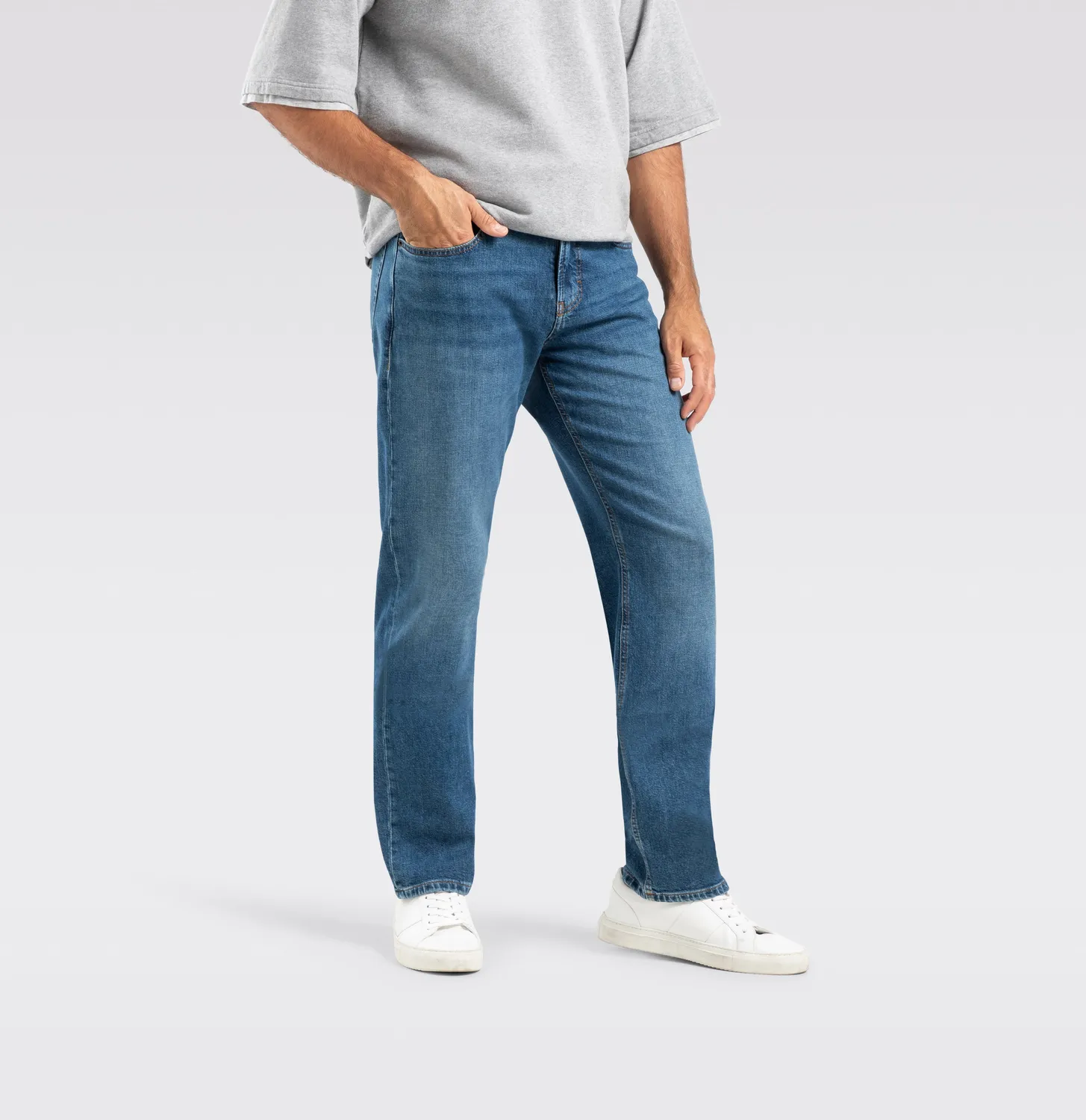 MAC Rick 0430 comfort jeans mørkeblå vintage