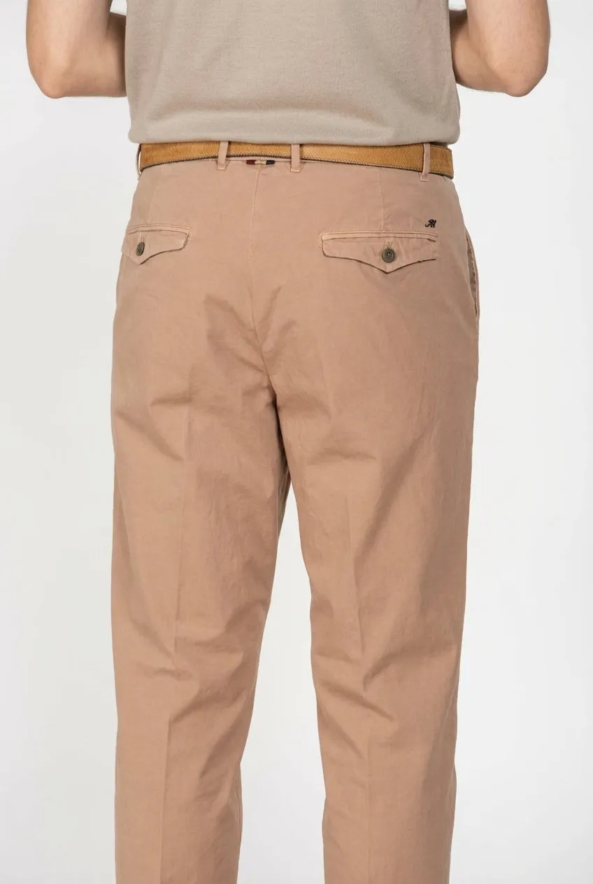 Mason's Boston chino beige relaxed fit bomuld