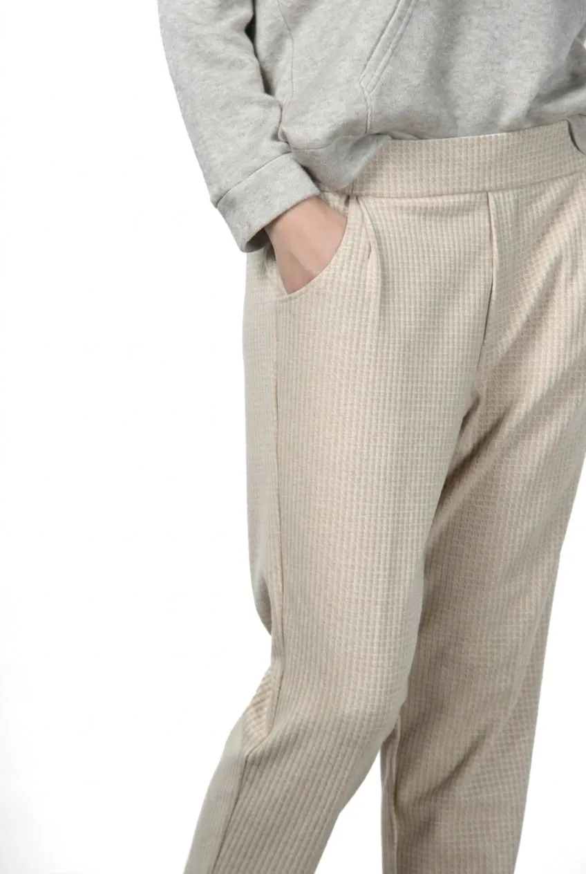 Mason's Easy Jogger chino bukser relaxed beige jersey